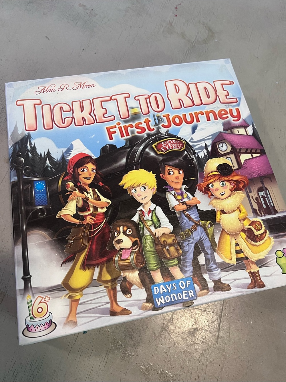 Ticket to Ride: First Journey Kids Board Game by - Days of Wonder